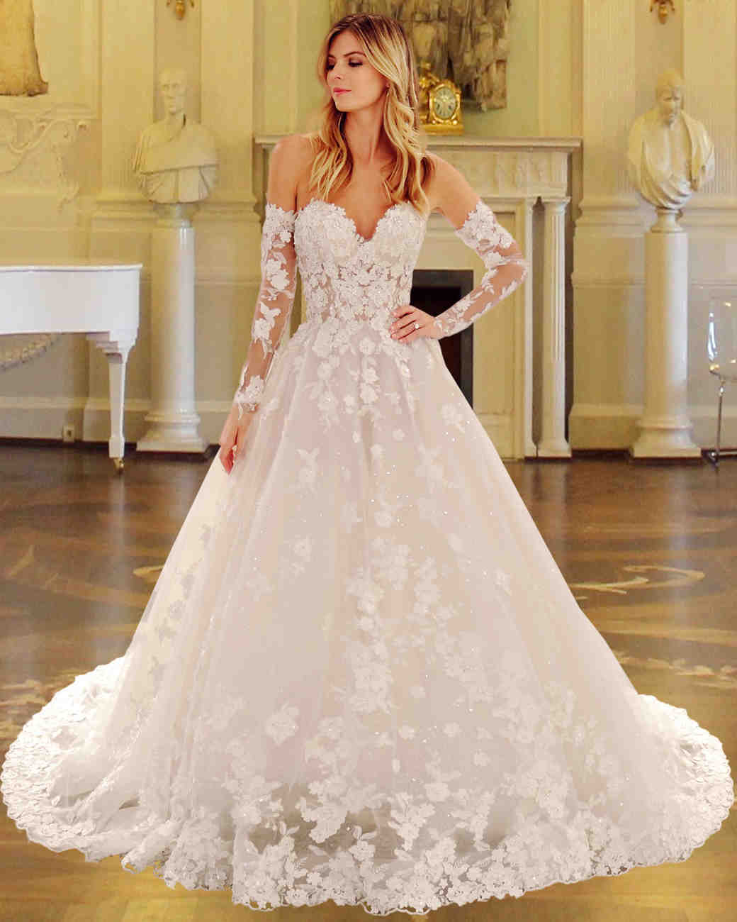 Eve of Milady Lace Wedding Dress